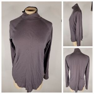 Lululemon S/M High Neck Long Sleeve Top Longoria
